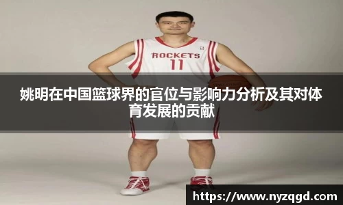 姚明在中国篮球界的官位与影响力分析及其对体育发展的贡献